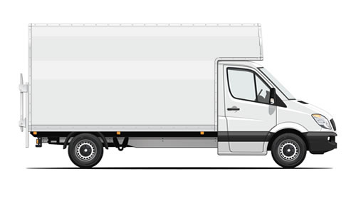 Man and Luton Van London